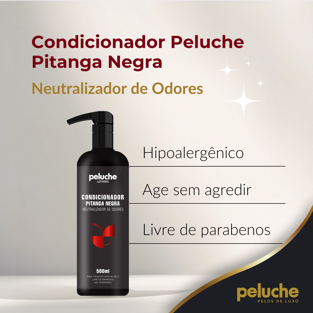 Condicionador Pitanga Negra Peluche — 500 ml