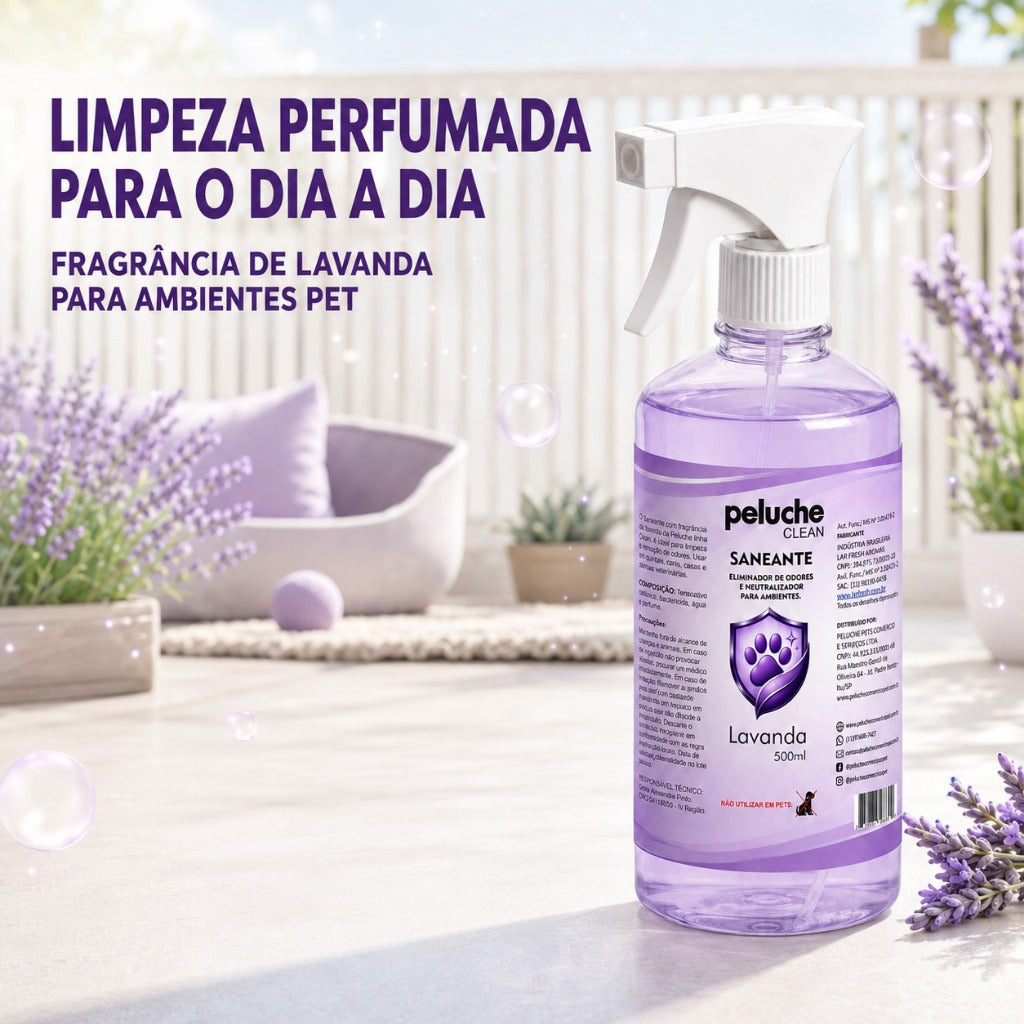 Saneante Lavanda Peluche Clean — 500 ml