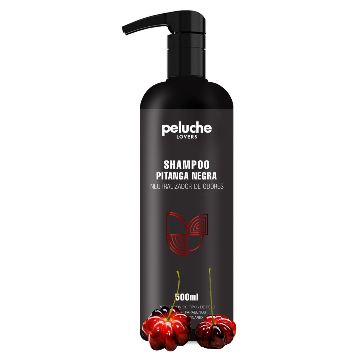Shampoo Pitanga Negra Peluche — 500 ml