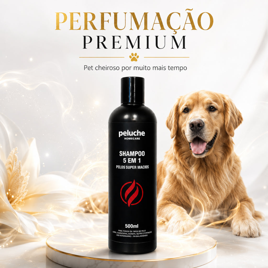 Shampoo 5 em 1 Peluche — 500 ml