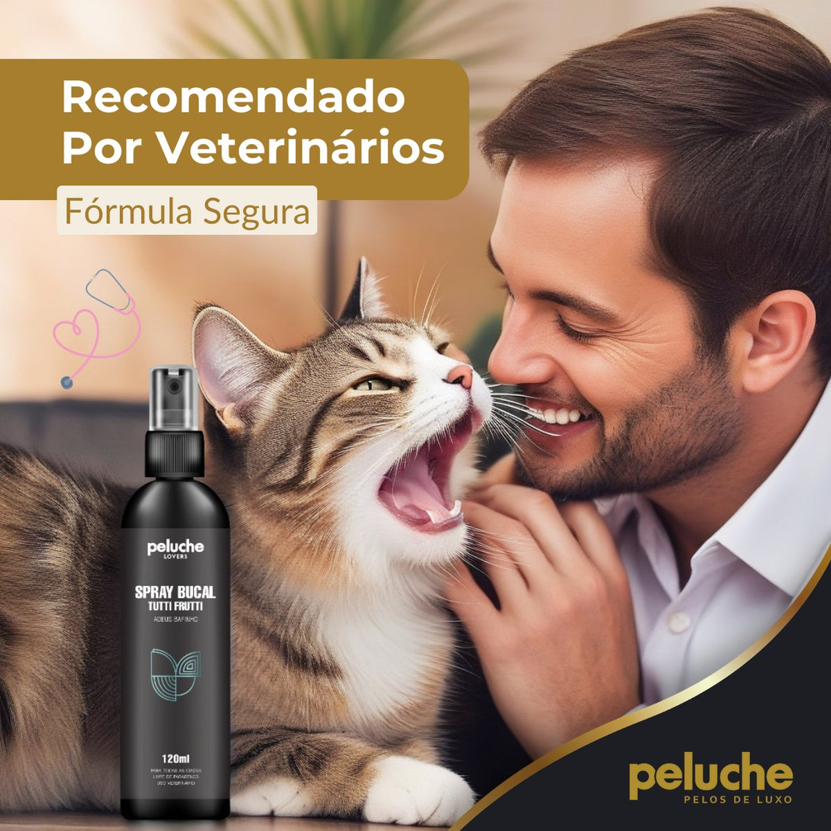 Spray Bucal Tutti Frutti Peluche — 120 ml