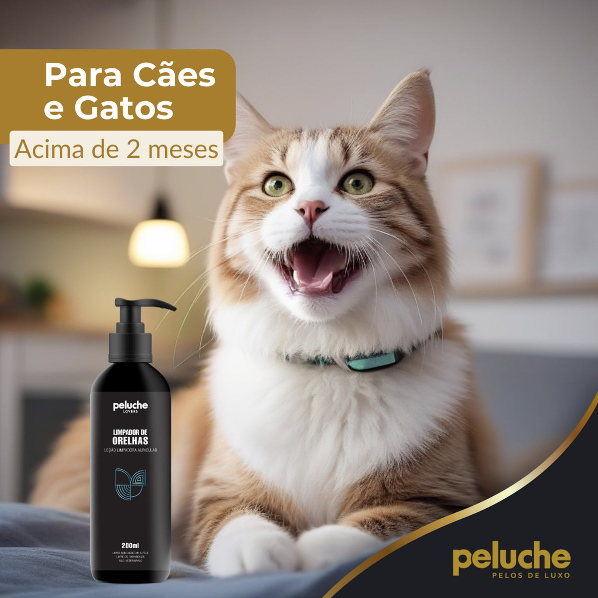 Limpador de Orelhas Peluche — 200 ml