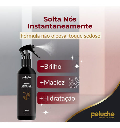 Fluido Desembaraçador Damasco Peluche — 200 ml