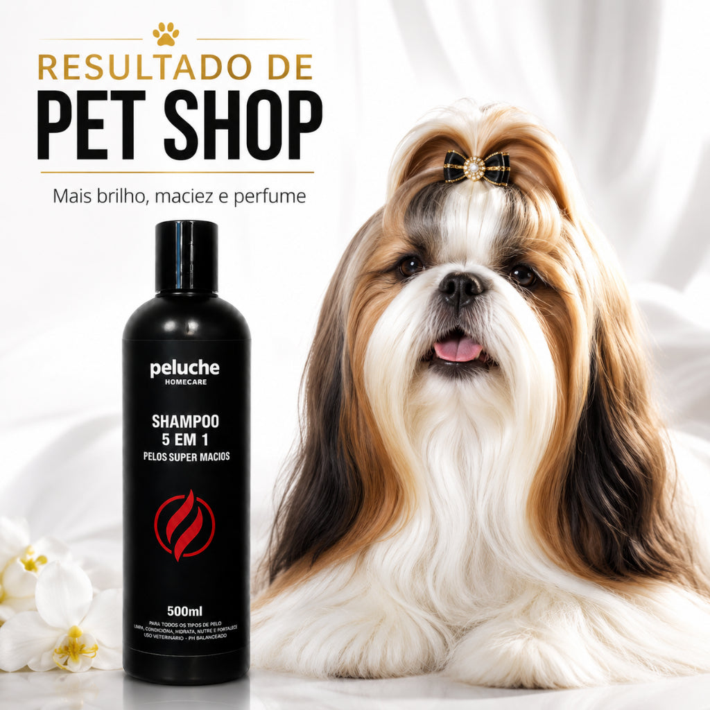 Shampoo 5 em 1 Peluche — 500 ml
